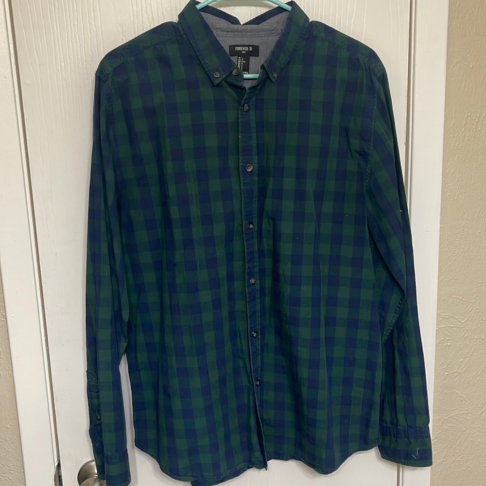Forever 21 Mens button down long sleeve